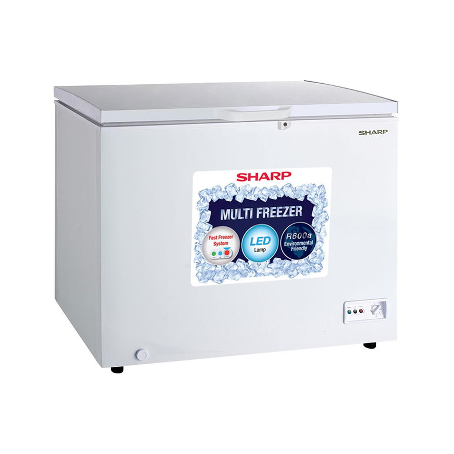SHARP  Sandık Tipi Derin Dondurucu – 320 Litre, Beyaz - SCF-K320XL-SL2