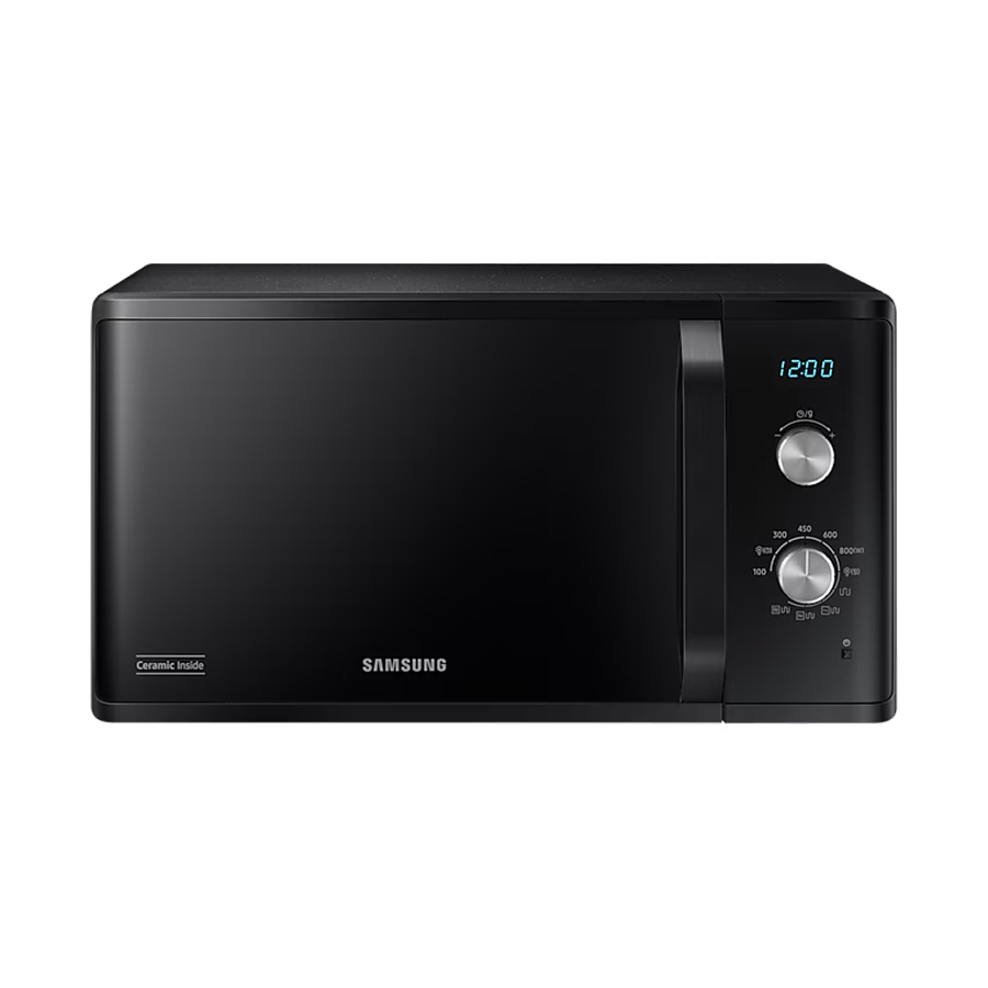 Samsung MG23K3614AK/BA – 23 L Mikrodalga Fırın (Izgaralı) – Siyah