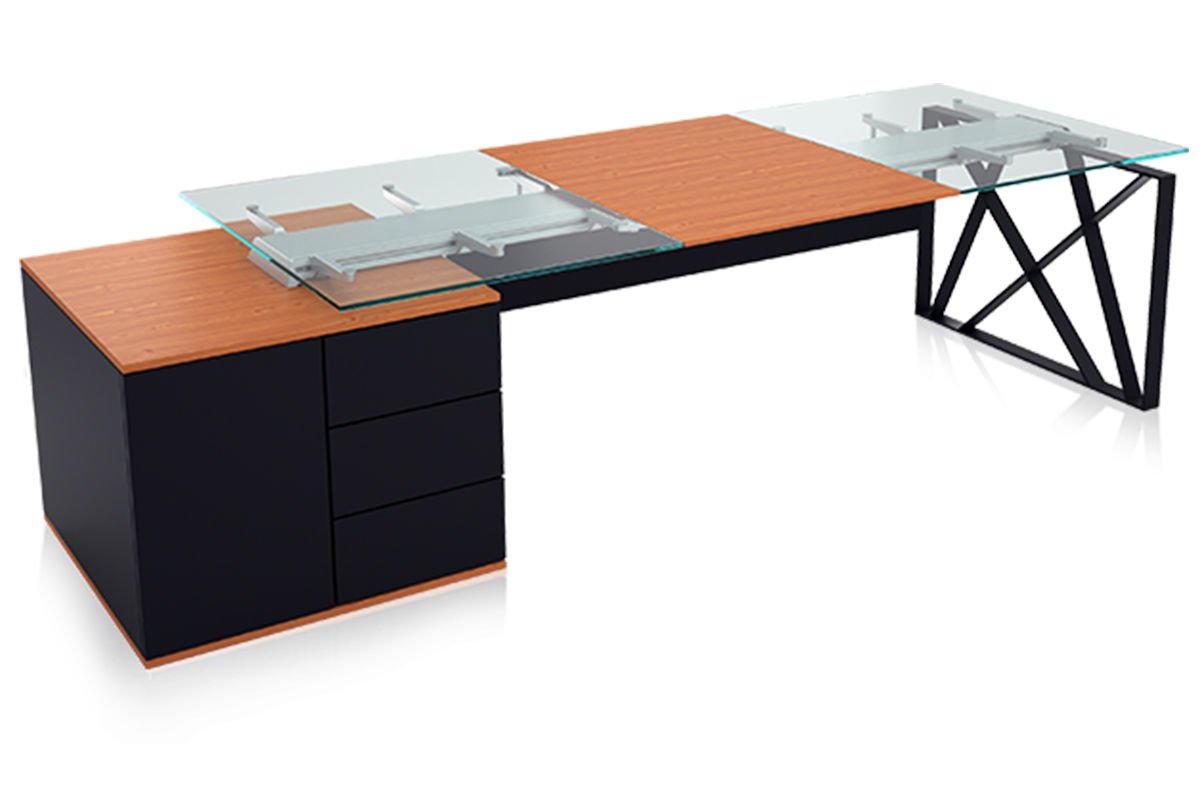 Gordion Yönetici Takımı (Kesonlu Masa) Gordion Kesonlu Masa Sol 280cm