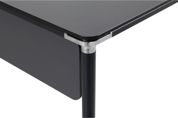 Orbit Masa Orbit Siyah Ayak, Gri Üst - Orbit 140cm