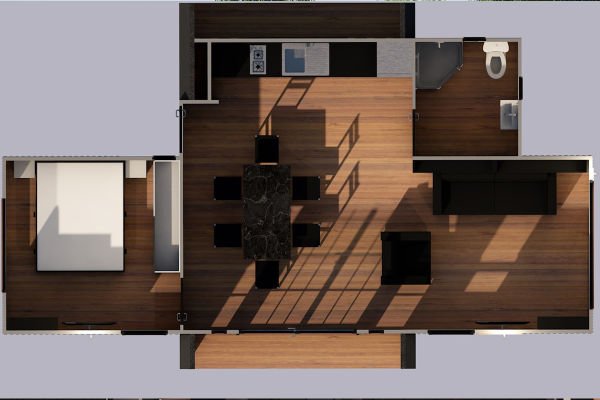 Tiny Home 5 (Üçgen Ev)
