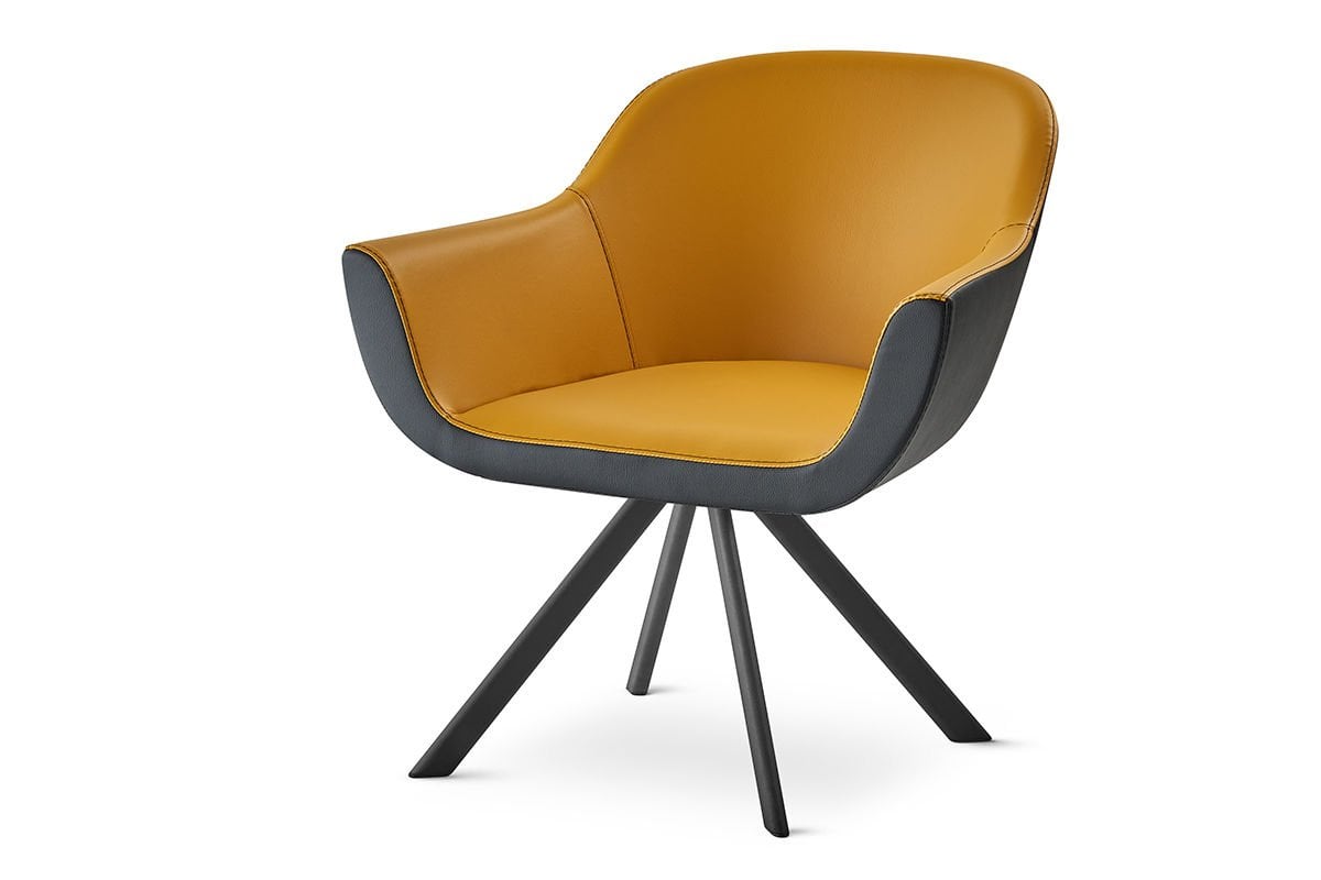 RS 6003 Tekli Bekleme Koltuğu Siyah Ayak