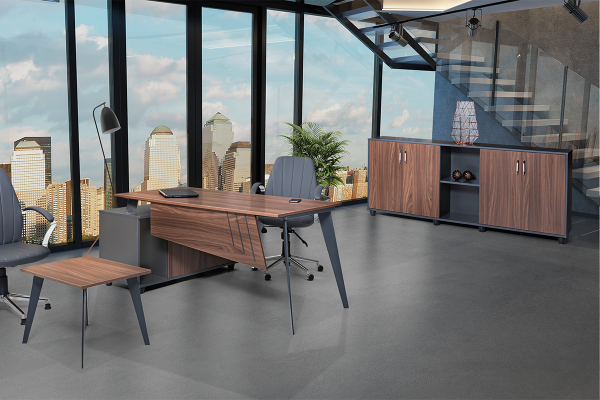 BLACK MASA TAKIMI ETEJERLİ BLACK MASA TAKIMI ETEJERLİ + KİTAPLIK