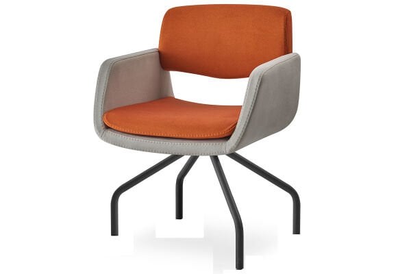 RS 5052 Tekli Bekleme Koltuğu Siyah Ayak