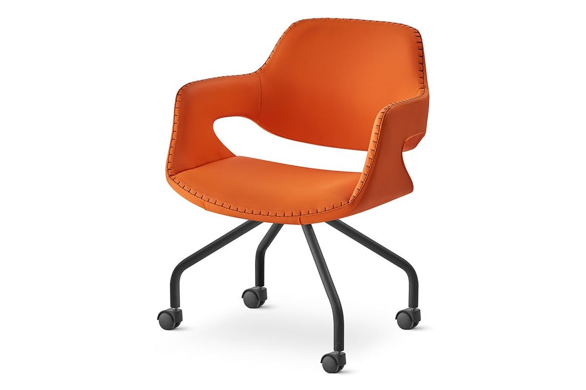 RS 5041 Tekli Bekleme Koltuğu Siyah Ayak