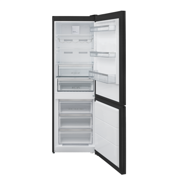 FINLUX  324 Lt Alttan Donduruculu Siyah Cam Buzdolabı - FRB324NF60GB
