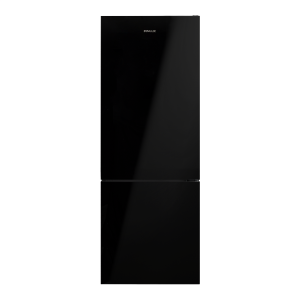 FINLUX 461 Lt Alttan Donduruculu Siyah Cam Buzdolabı - FRB461NF70GB