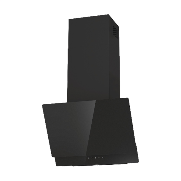 FINLUX 60cm Cam Davlumbaz - Siyah -  FHW6045M3GB