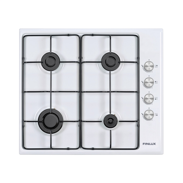 FINLUX 4 Gözlü Beyaz Emaye Ocak - FGH60TNW