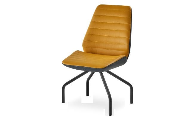 RS 5022 Tekli Bekleme Koltuğu Siyah Ayak