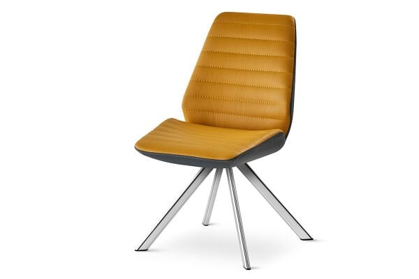 RS 5023 Tekli Bekleme Koltuğu Krom Ayak