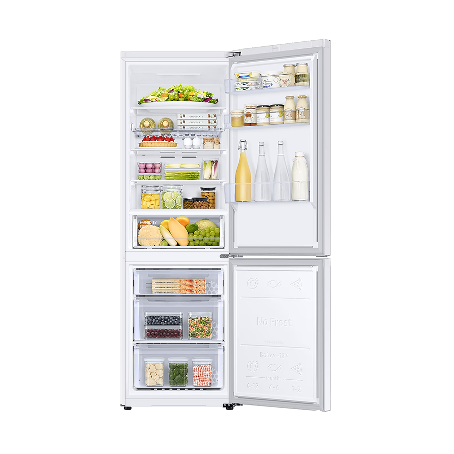 Samsung 344 Lt Alttan Donduruculu No-Frost Buzdolabı - RB34C602EWW/EF