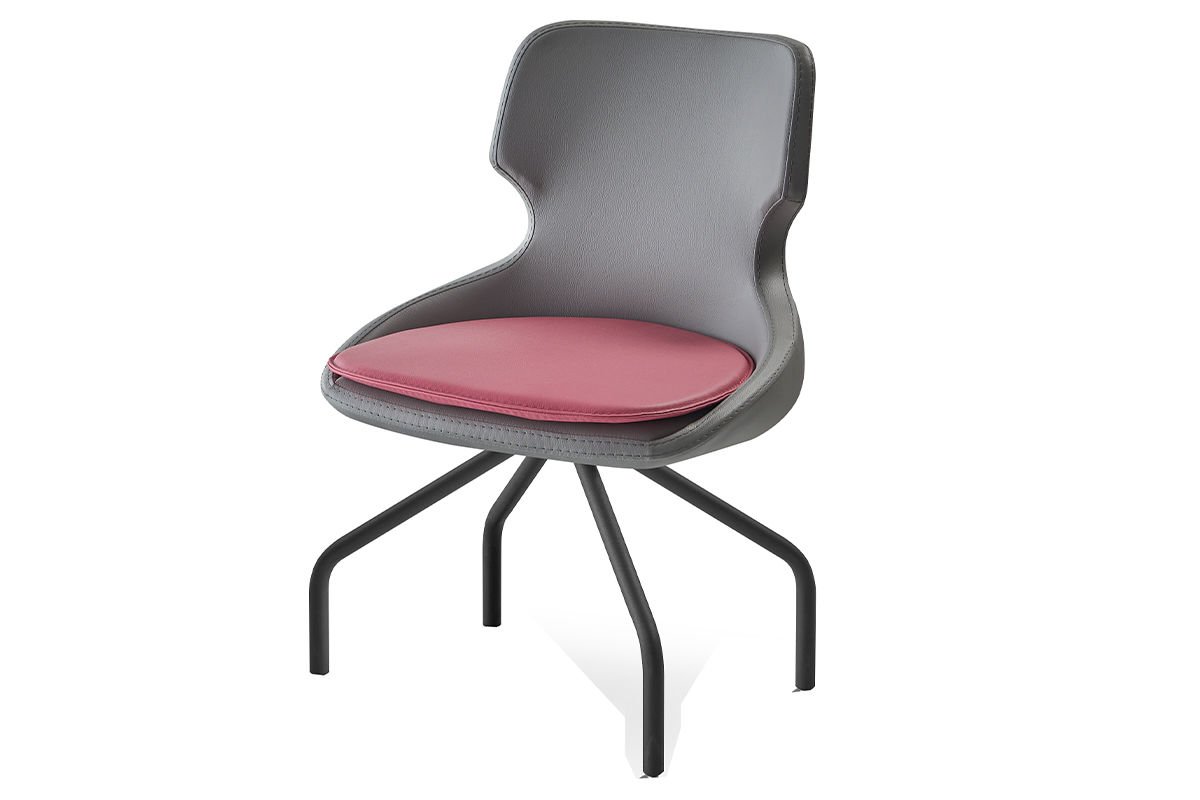 RS 5012 Tekli Bekleme Koltuğu Siyah Ayak