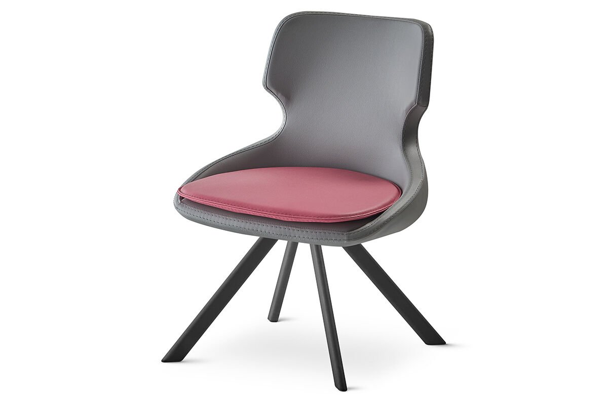 RS 5013 Tekli Bekleme Koltuğu Siyah Ayak