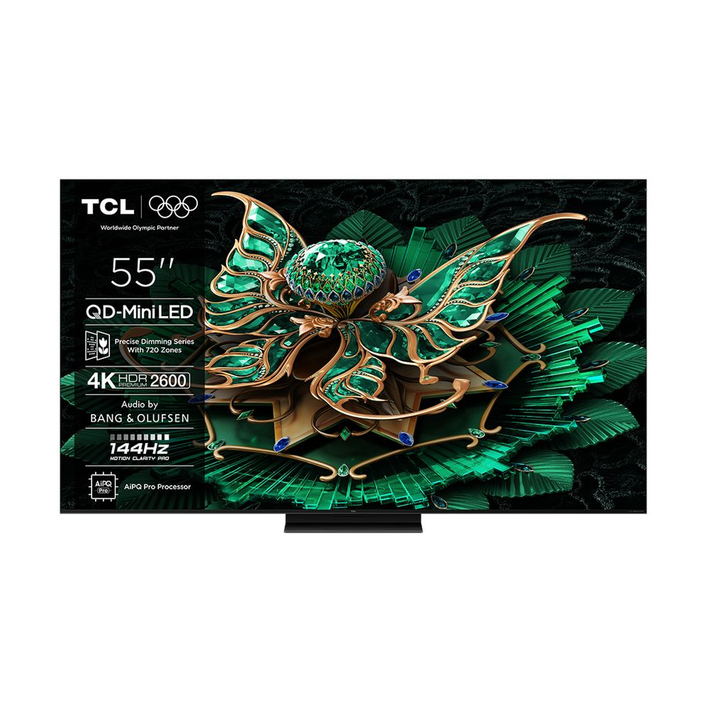 TCL 55'' 55C7K Premium QD-Mini LED TV - 2025 Model