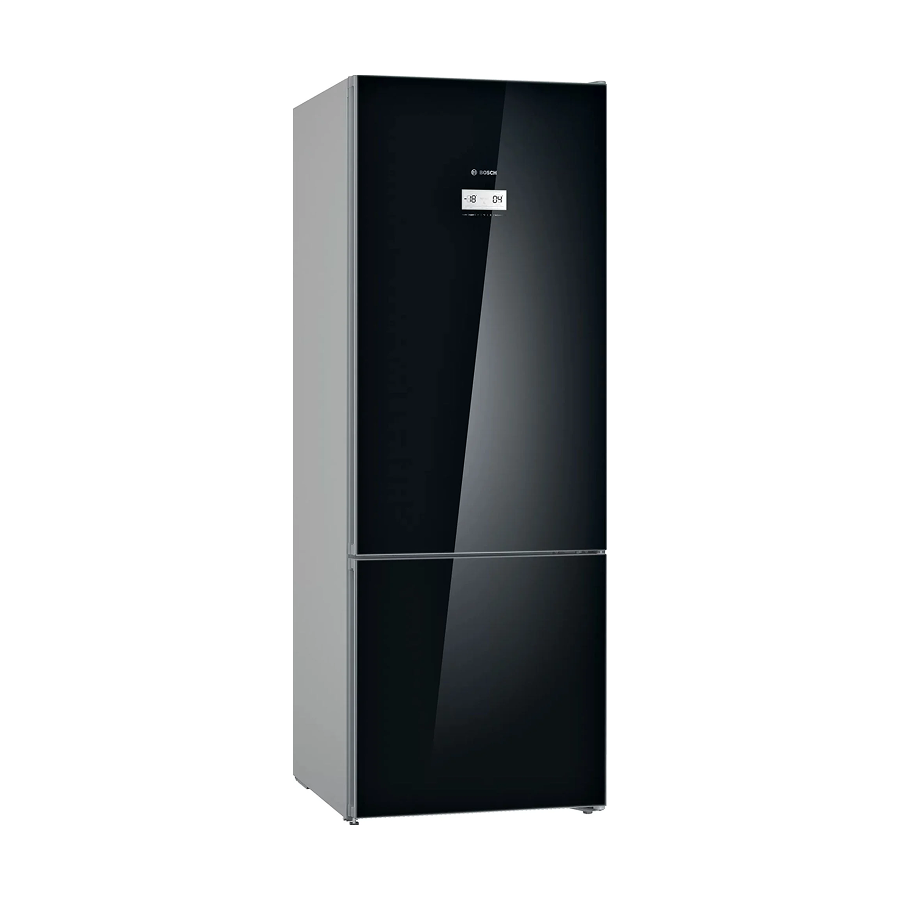 Bosch Serie 6 Alttan Donduruculu Buzdolabı, Siyah Cam - KGN56LB31U