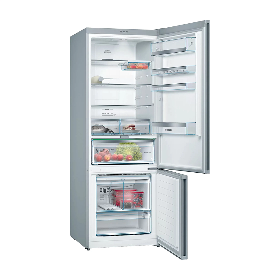 Bosch Serie 6 Alttan Donduruculu Buzdolabı, Siyah Cam - KGN56LB31U