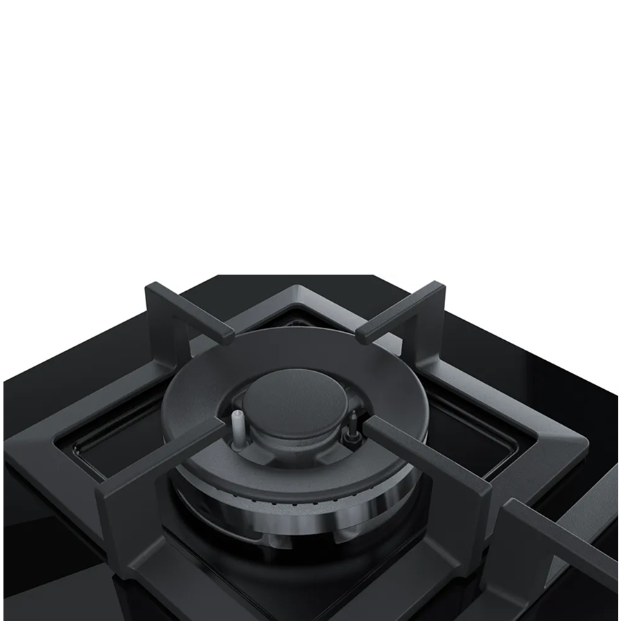 Bosch Serie 6 Gazlı Ocak 60 cm Sert cam, Siyah - PPH6A6B20
