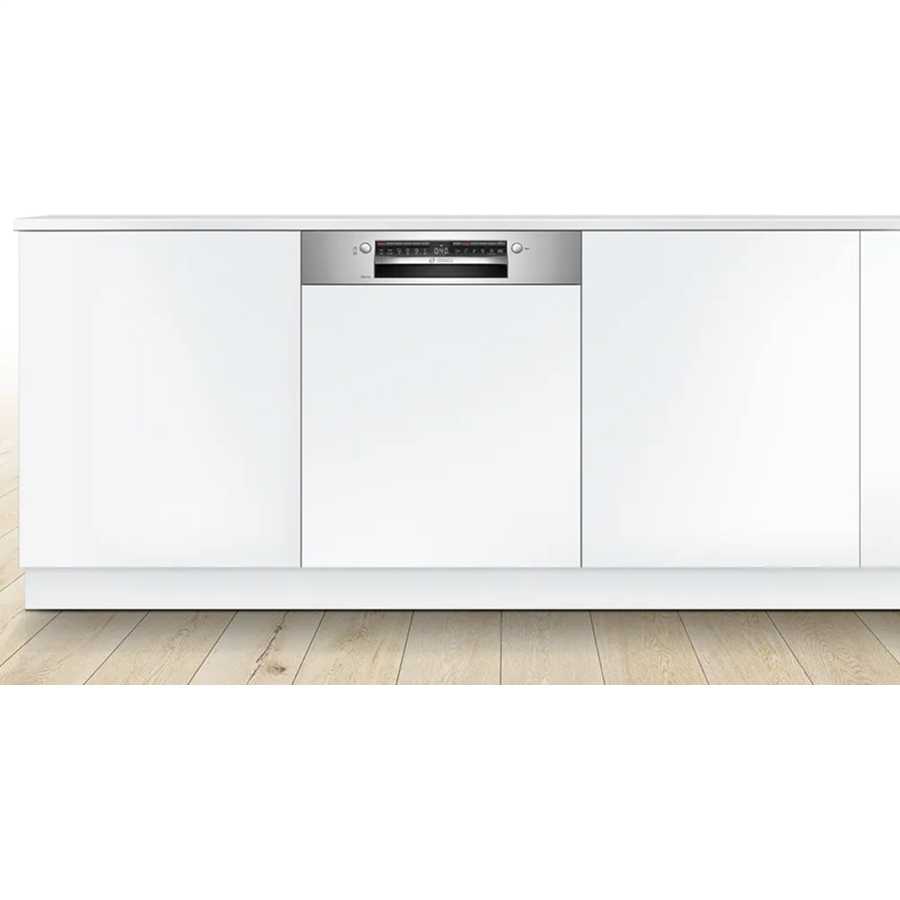 Bosch Serie 6 Yarı Ankastre Bulaşık Makinesi 60 cm Paslanmaz Çelik - SMI4IMS62T