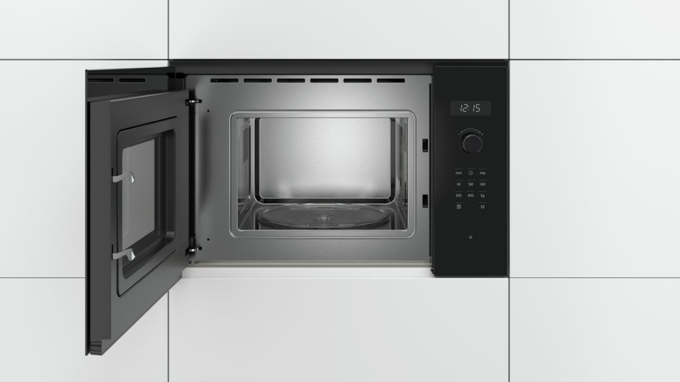 Bosch BFL524MB0-Serie | 6 Ankastre Mikrodalga Siyah