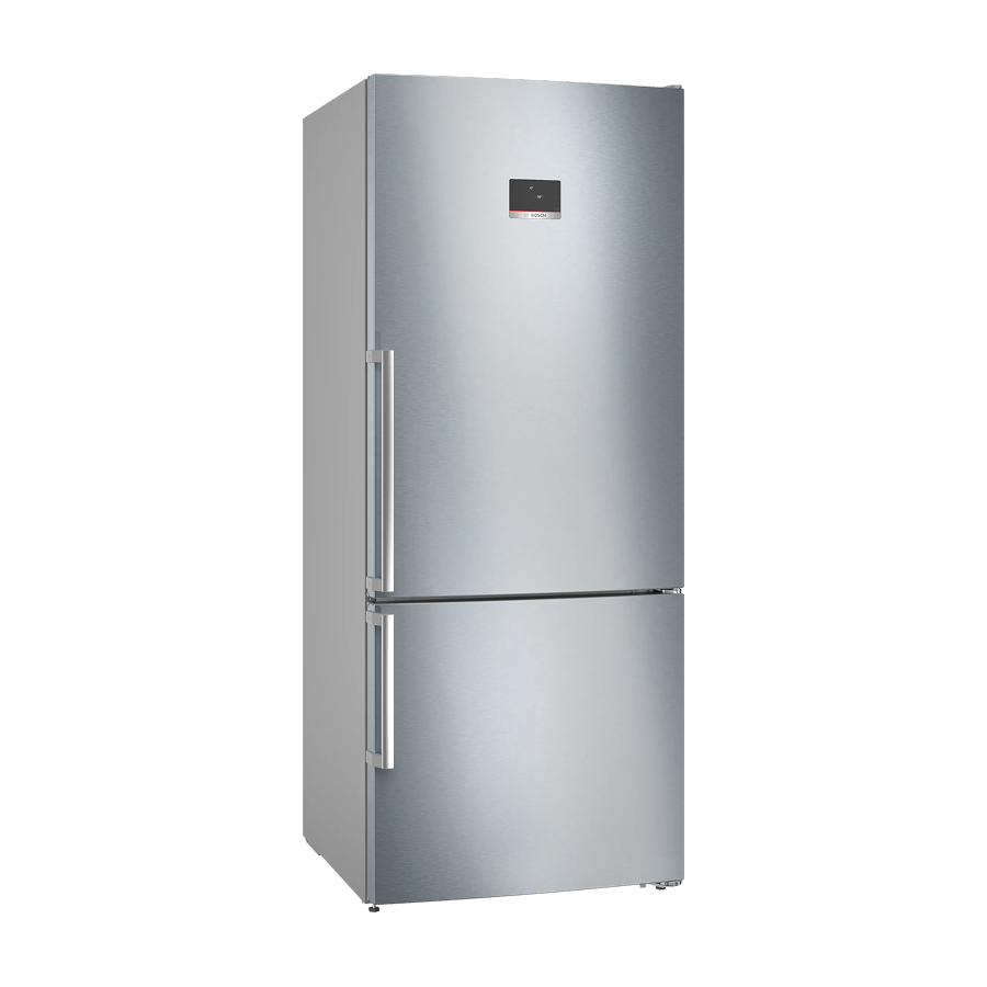 Bosch Serie 6 Alttan Donduruculu Buzdolabı 186x86cm Inox - KGN76CI30U