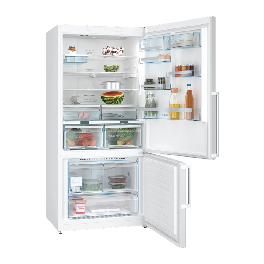 Bosch Serie 6 Alttan Donduruculu Buzdolabı, Beyaz - KGN86AW32U