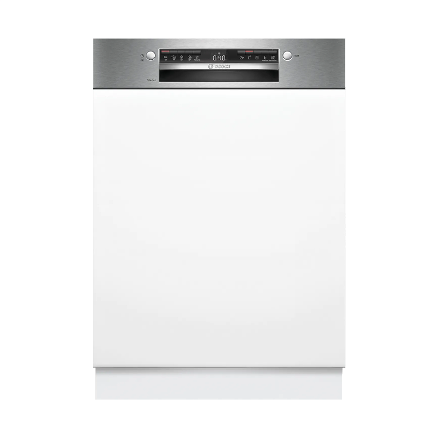 Bosch Serie 4 Yarı Ankastre Bulaşık Makinesi 60 cm Paslanmaz Çelik - SMI4IKS50T