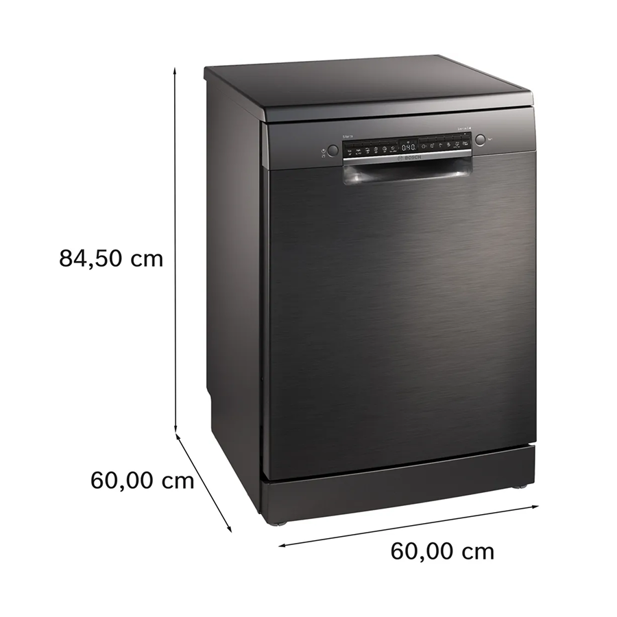 Bosch Serie 4 Solo Bulaşık Makinesi, 60cm - Inox - SMS4IKC62T