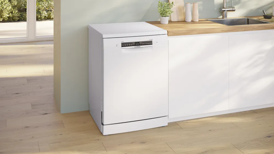 Bosch Serie 4 Solo Bulaşık Makinesi 60cm, Beyaz - SMS4IKW51Q