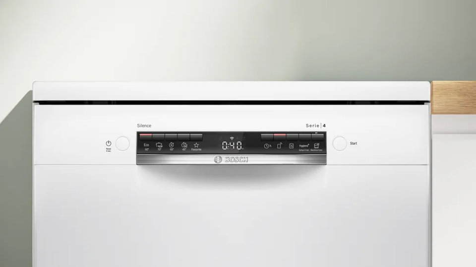 Bosch Serie 4 Solo Bulaşık Makinesi 60cm, Beyaz - SMS4IKW51Q