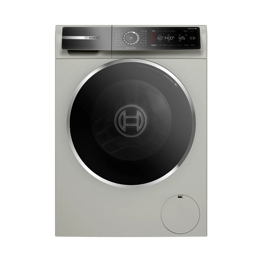 Bosch Serie 8 Çamaşır Makinesi 9 KG, 1400 Devir Inox - WGB2440XME