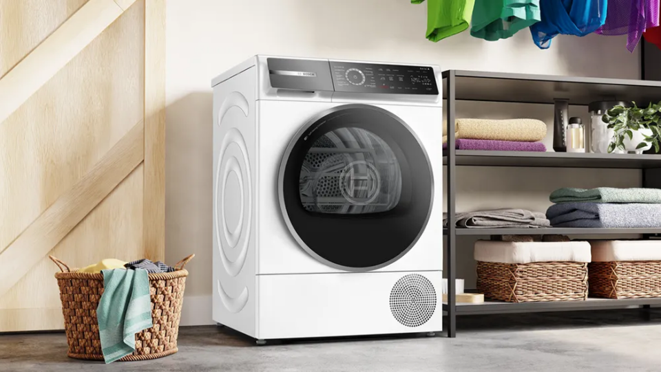 Bosch Serie 8 Isı Pompalı Kurutma Makinesi 9 KG, Beyaz - WQB245A0TR