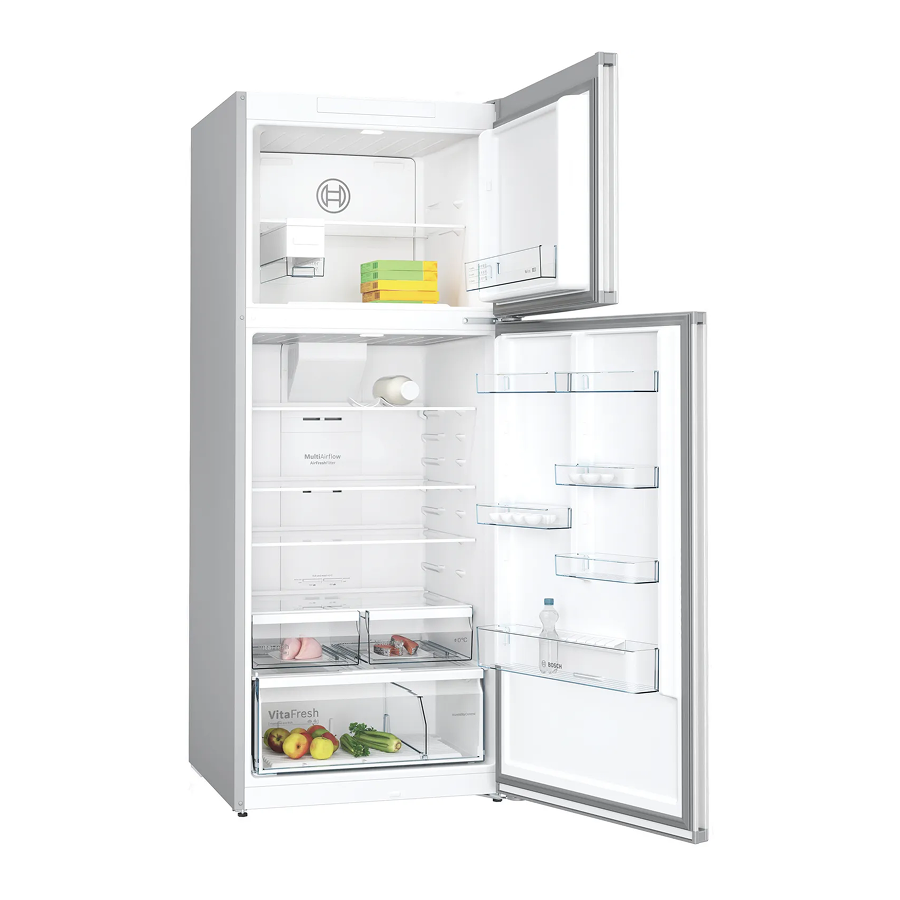 Bosch Series 4 Üstten Donduruculu Buzdolabı Inox, 580 Litre - KDN76XL30U