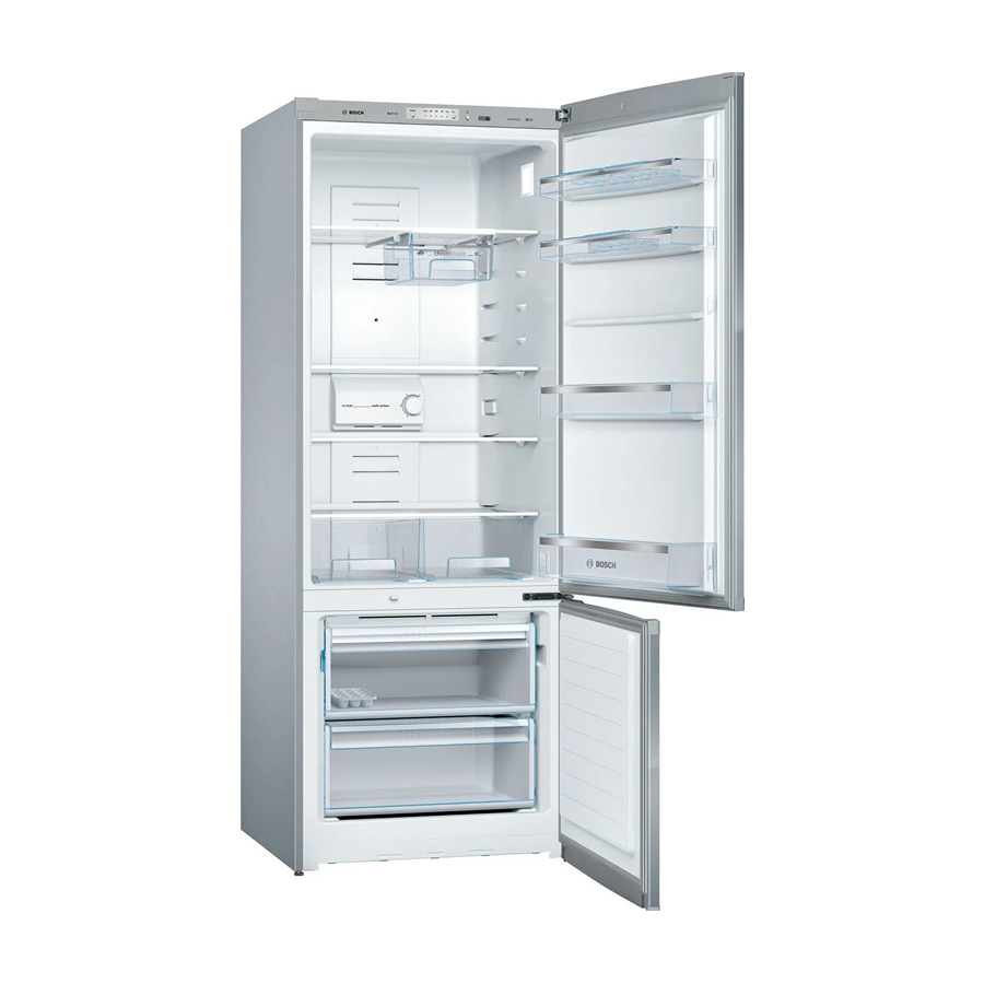 Bosch U-Serie NoFrost, Alttan Donduruculu Buzdolabı, A+, KGN55VL21U
