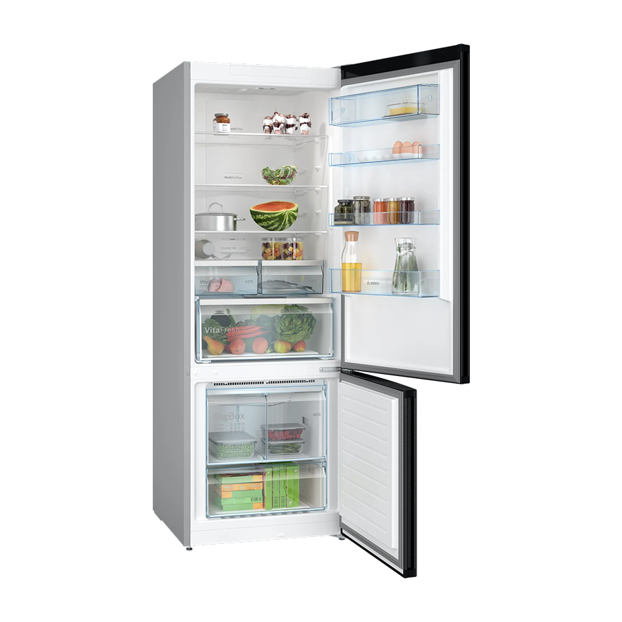 Bosch Series 4 Alttan Donduruculu Füme Buzdolabı |  A++ | KGN56CX30U