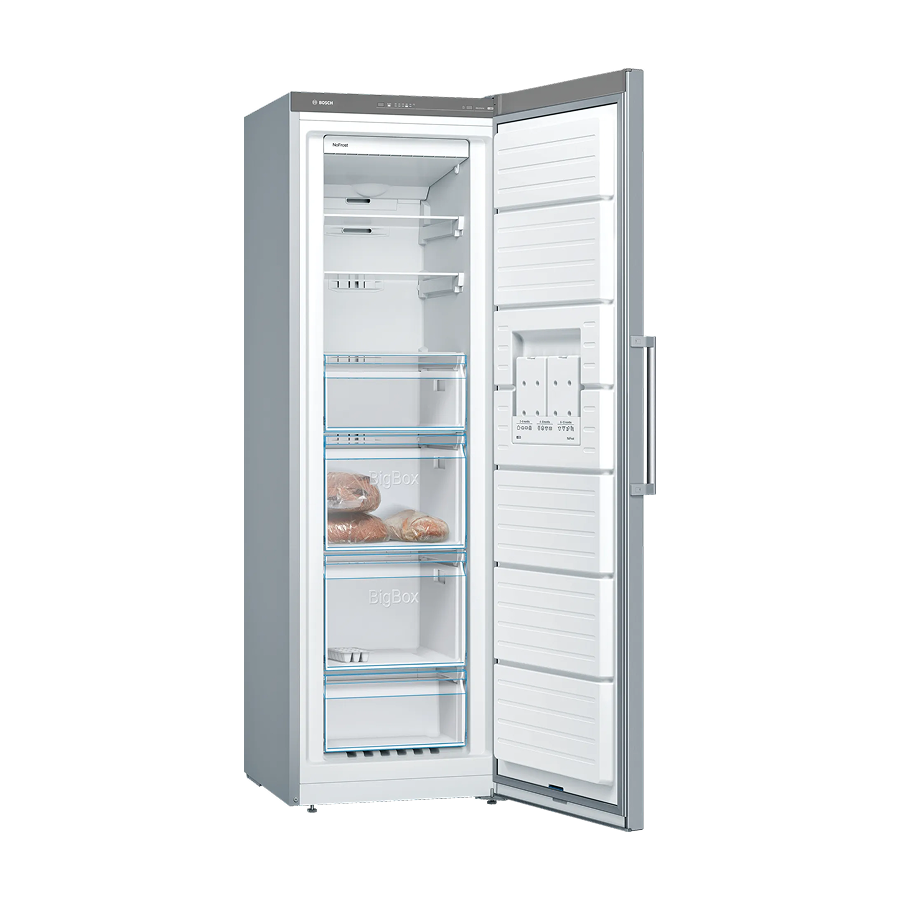 Bosch Series 4 Solo Derin Dondurucu 186 x 60 cm Inox - GSN36VL30U