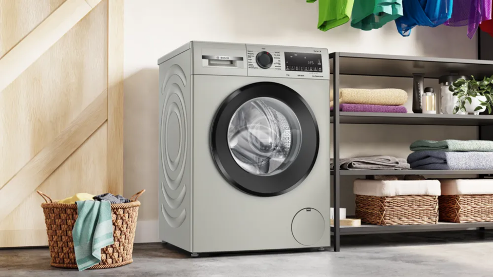 Bosch Serie 4 Çamaşır Makinesi 9 kg 1200 Devir Gümüş - WGA242ZXTR