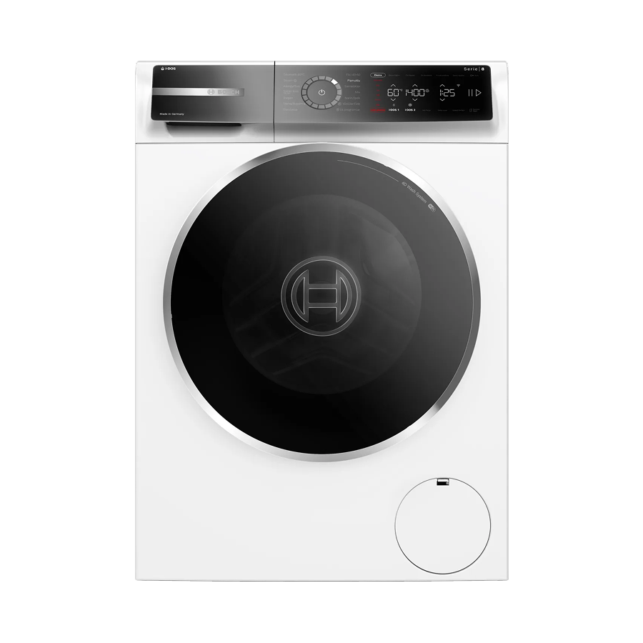 Bosch Serie 8 Çamaşır Makinesi 10 kg 1400 dev./dak., Beyaz WGB254A1TR