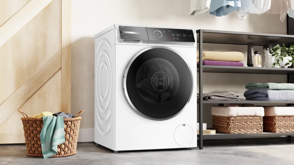 Bosch Serie 8 Çamaşır Makinesi 10 kg 1400 dev./dak., Beyaz WGB254A1TR