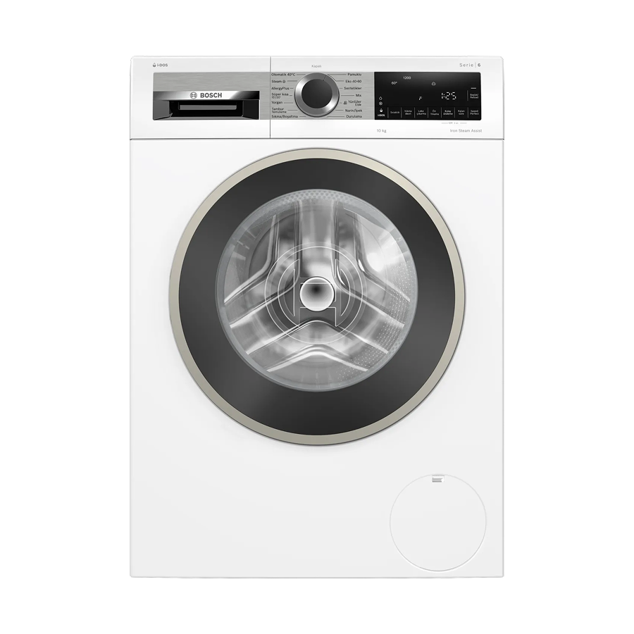 Bosch Serie 6 Çamaşır Makinesi 10 kg 1200 Devir Beyaz - WGA252F0TR