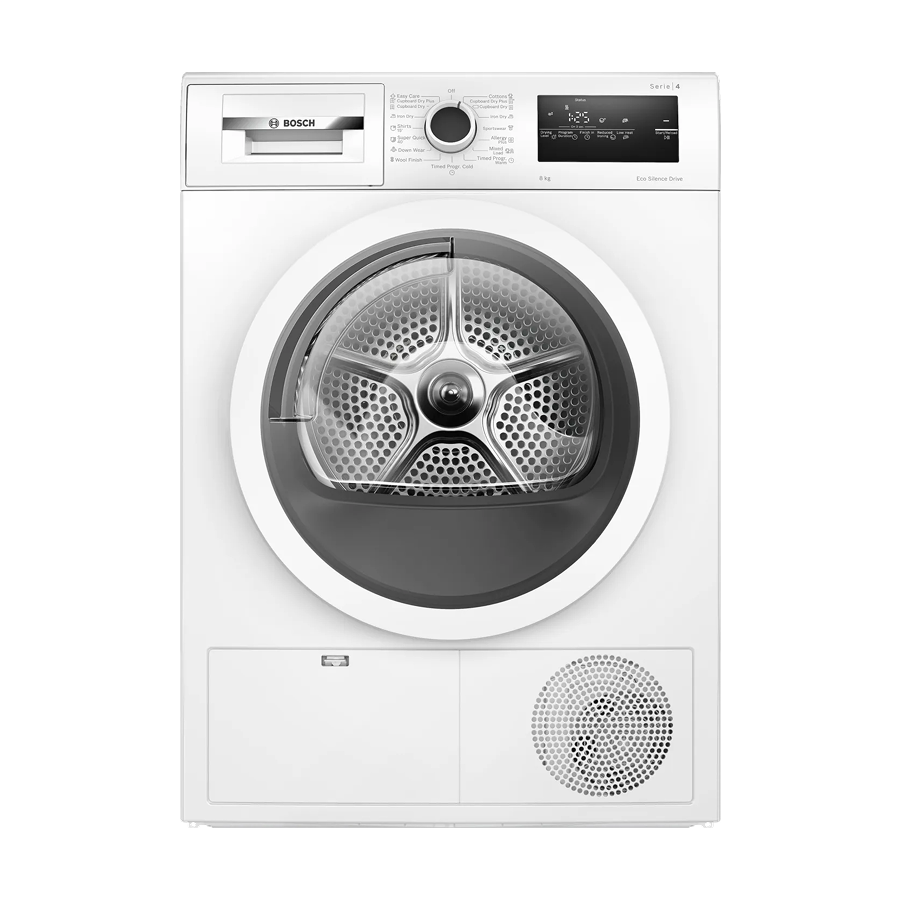 Bosch WTN86201ME 8 KG Kurutma Makinesi - Beyaz