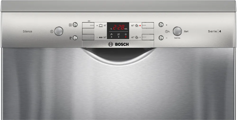 Bosch SMS44DI01T 4 Programlı Inox Bulaşık Makinesi