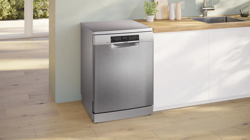 Bosch SMS8ZDI86Q 6 Programlı Silver Bulaşık Makinesi
