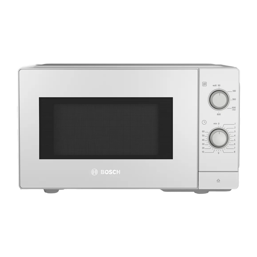 Bosch Serie 2 Solo Mikrodalga Beyaz - FFL020MW0