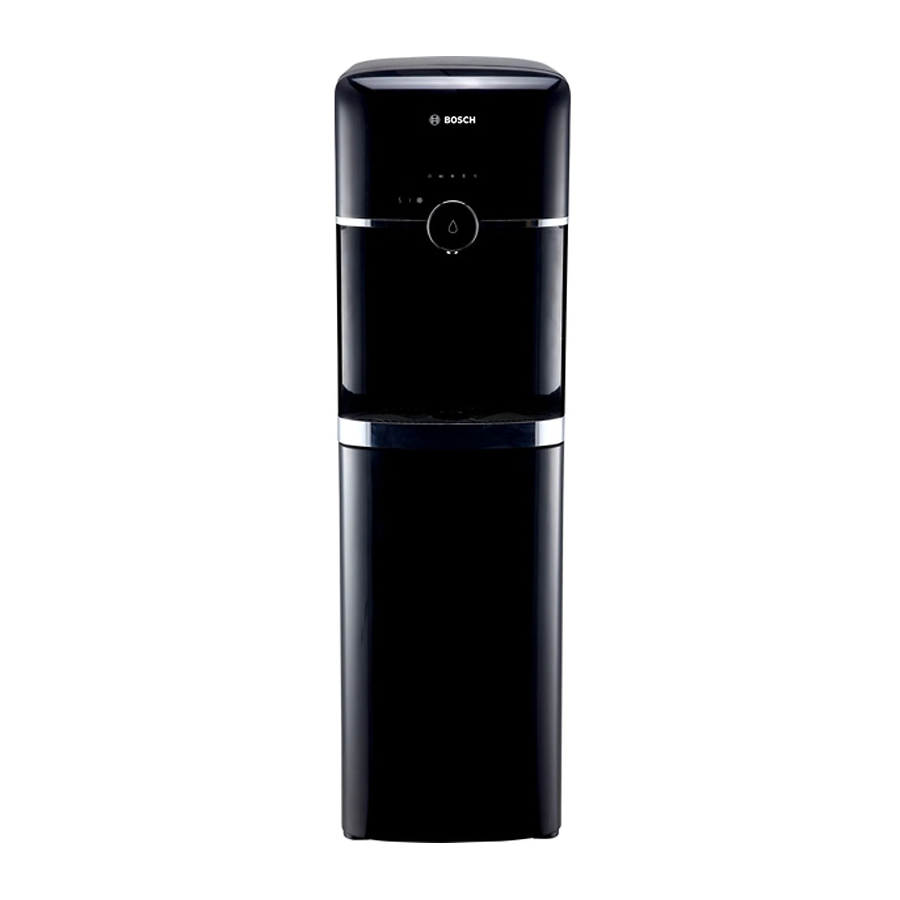 Bosch RDW1576 Su Sebili Siyah (Gizli Damacana)