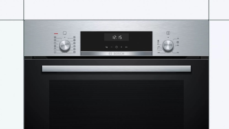 Bosch Serie 6 HIJ517YS0R Buhar Destekli Ankastre Fırın 60x60cm - Paslanmaz Çelik