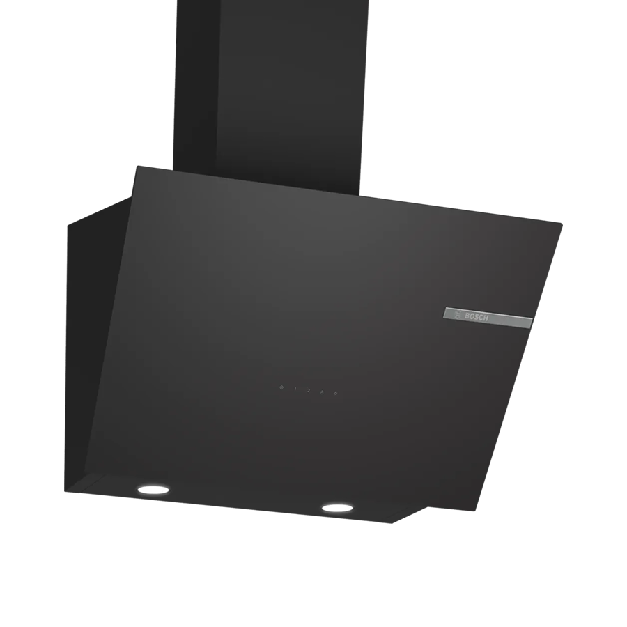 Bosch Serie 4 Duvar Tipi Davlumbaz 60 cm Siyah Cam, Siyah - DWK66PJ60T