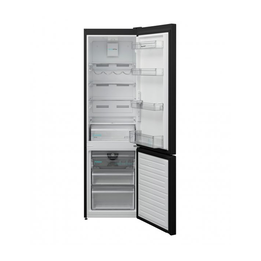Sharp 324L Siyah No Frost Buzdolabı - SJ-BA05DTXBF-EU