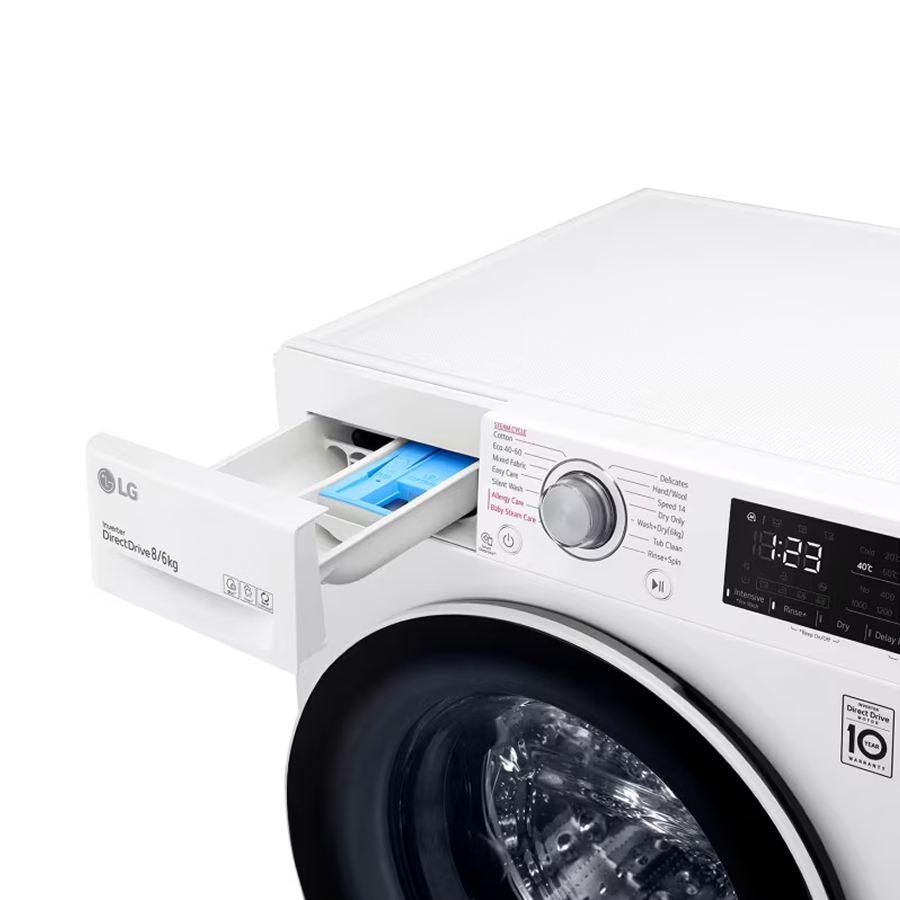 LG 8/6 KG Çamaşır Kurutma Makinesi - F4DV328S0U