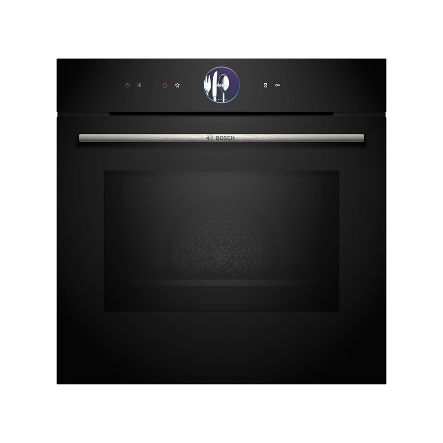 Bosch Serie 8 Ankastre Fırın + Mikrodalga - HMG776NB1 (60x60 cm, Siyah)